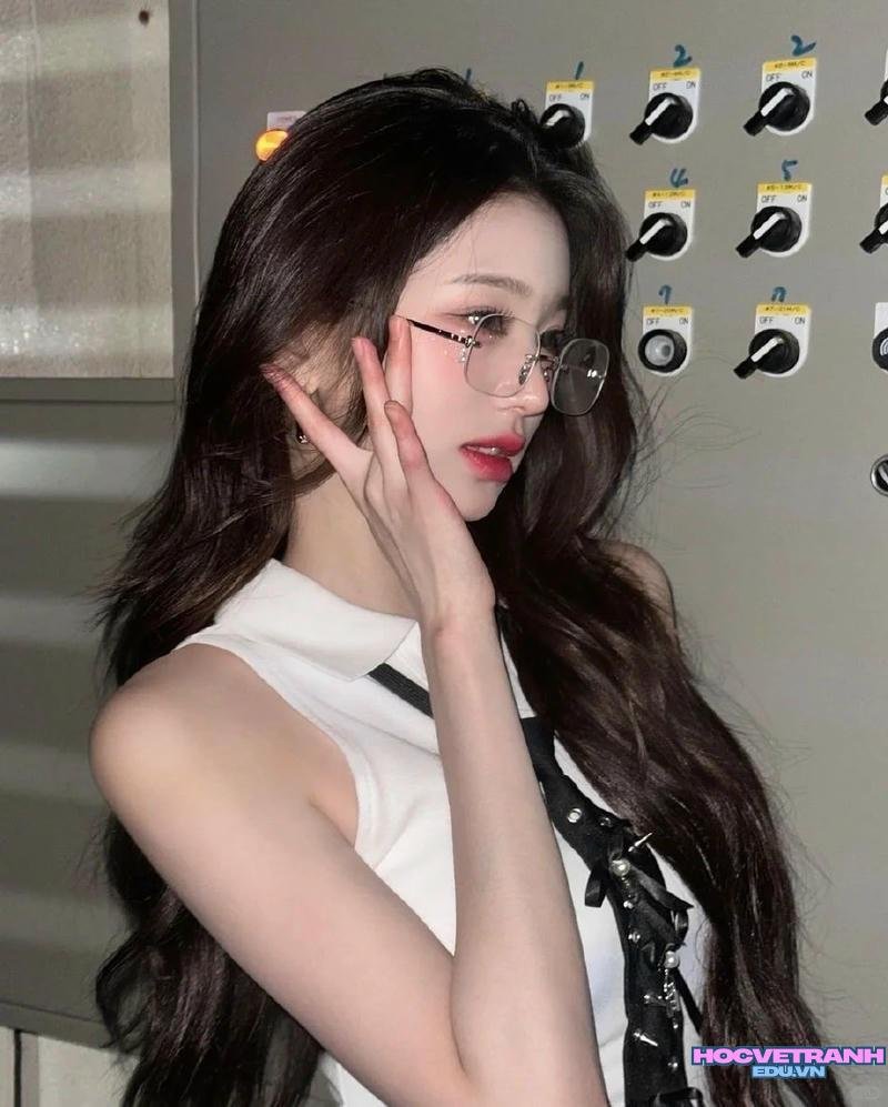 Album ảnh gái đeo kính mới nhất