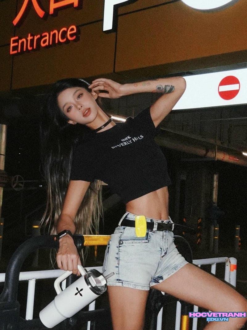 Ảnh ảnh gái xinh ngầu sắc nét