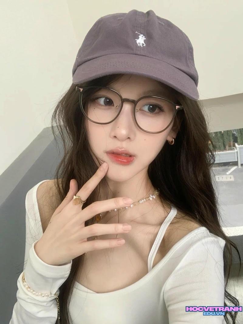 Bộ ảnh gái đeo kính thu hút