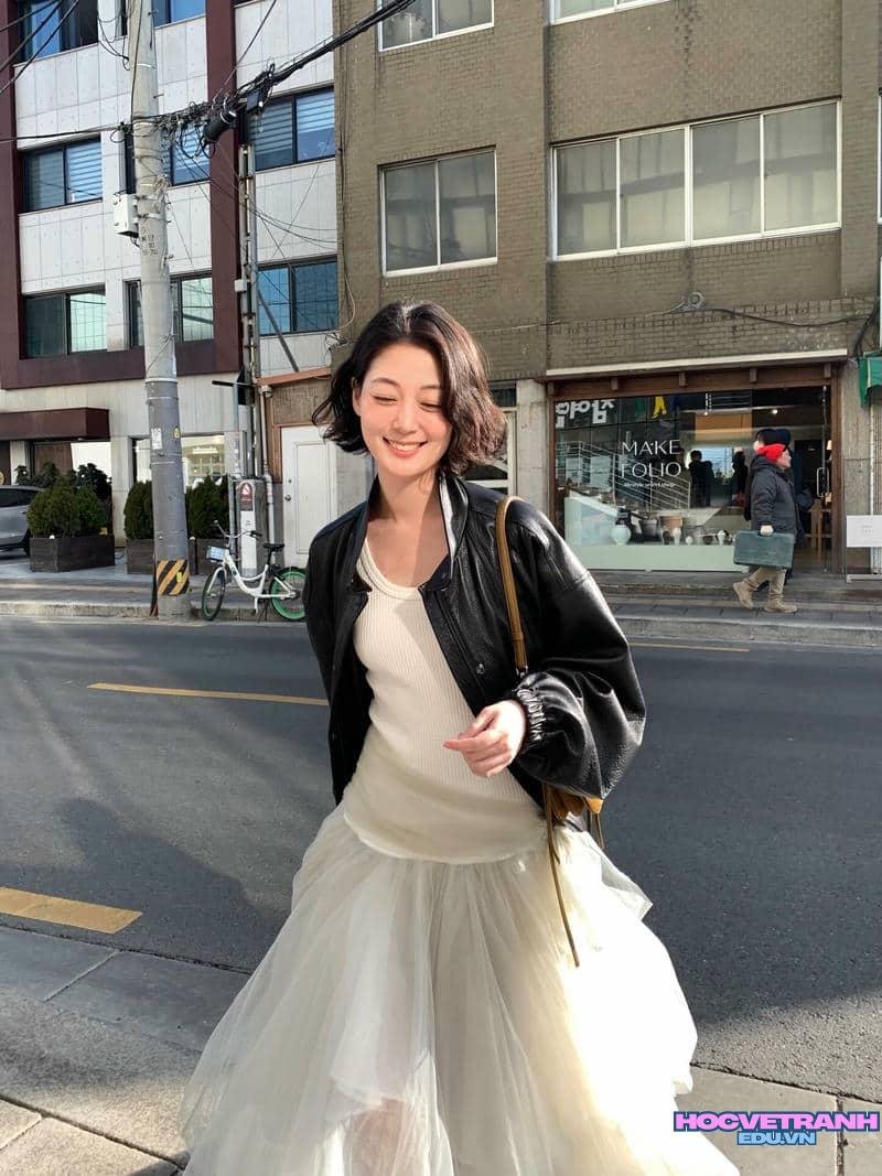 Bộ ảnh gái xinh cười thu hút