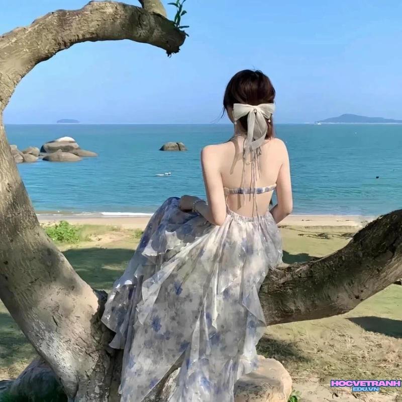 Khám phá ảnh gái xinh quay lưng đẹp