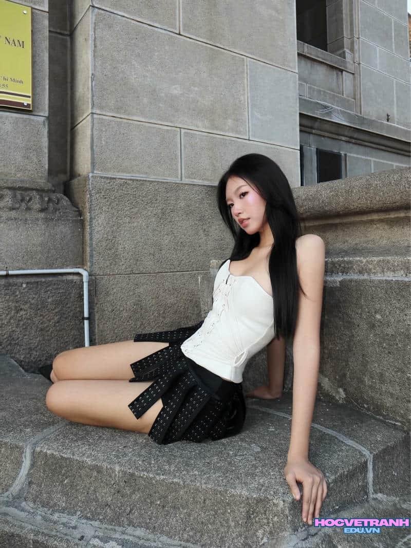 Loạt ảnh gái xinh mặc váy ngắn cuốn hút