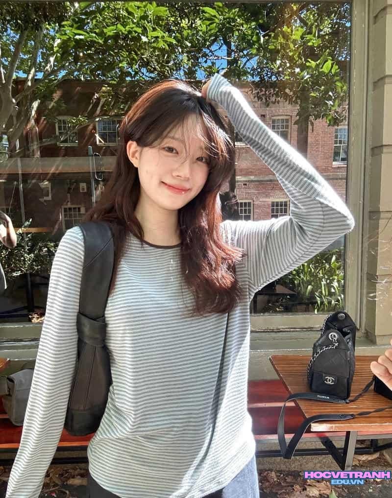 Ngắm ảnh gái xinh cười thu hút