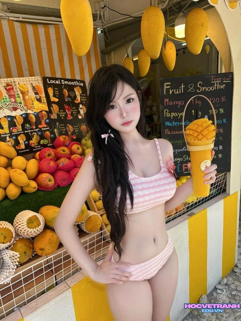 Tải bộ ảnh gái xinh mặc pinky mới nhất