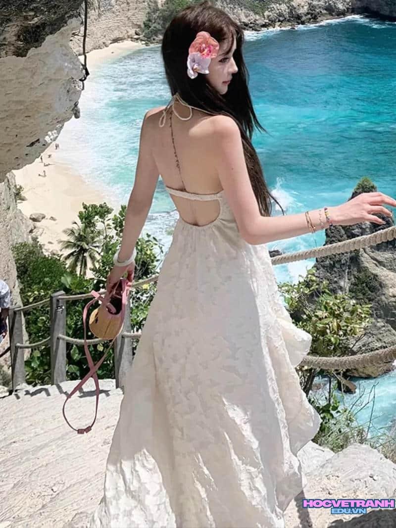 Tải về ảnh gái xinh quay lưng miễn phí