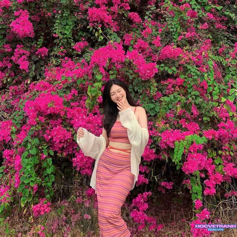 Xem ảnh gái xinh mặc pinky chất lượng