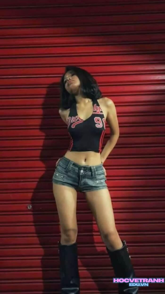 ảnh bad girl khỏe khắn