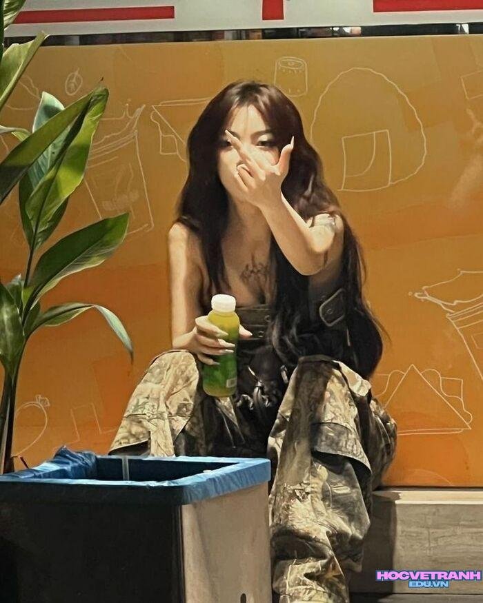 ảnh bad girl sang chất