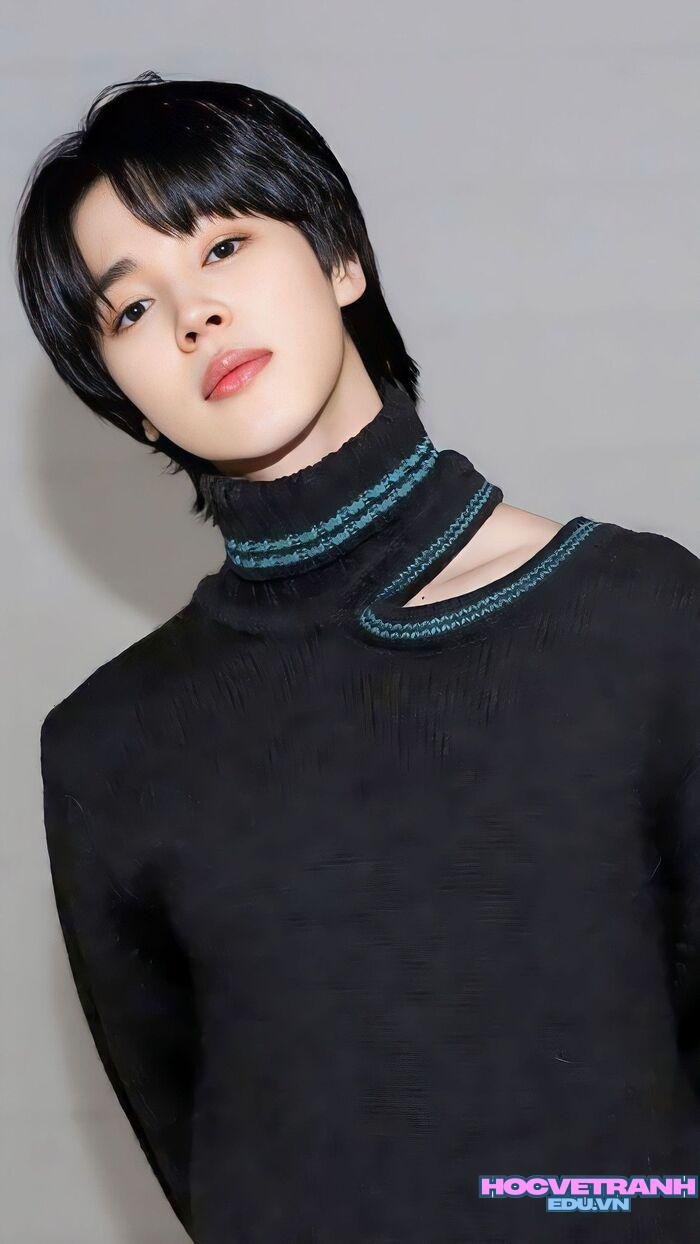 ảnh jimin gương mặt điển trai
