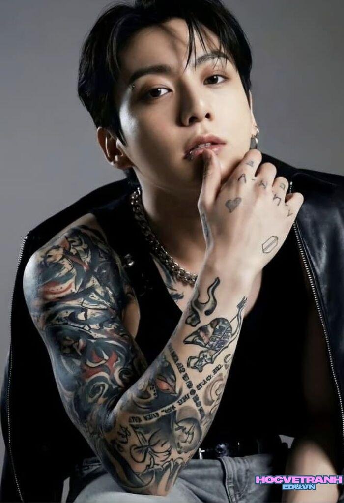 ảnh jungkook ngầu lòi