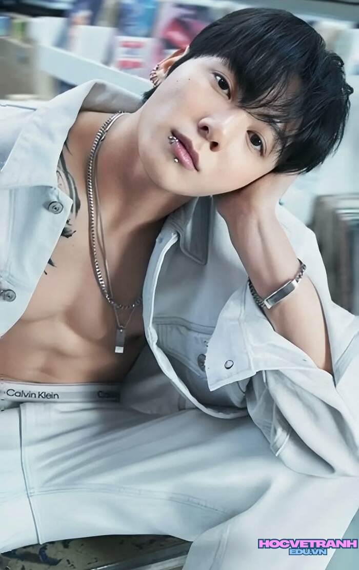 ảnh jungkook phong cách trẻ trung