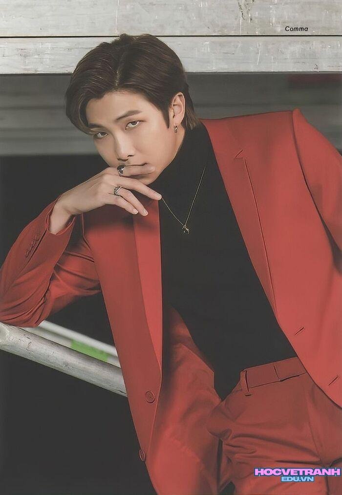 ảnh rm gương mặt điển trai