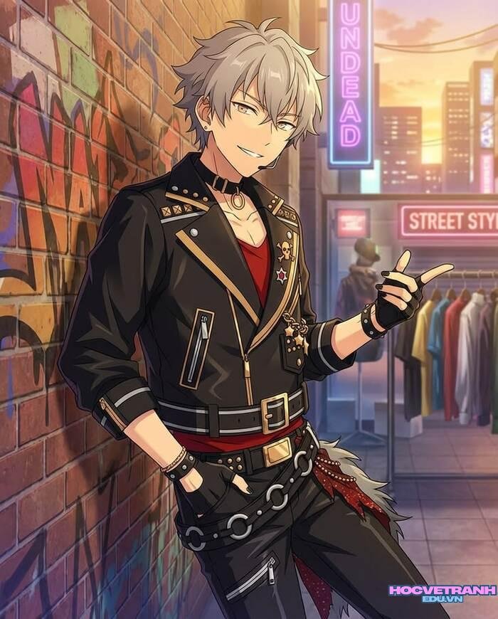 ảnh trai anime biểu cảm lạnh