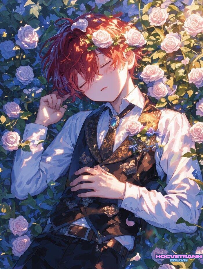 ảnh trai anime thần thái cuốn hút