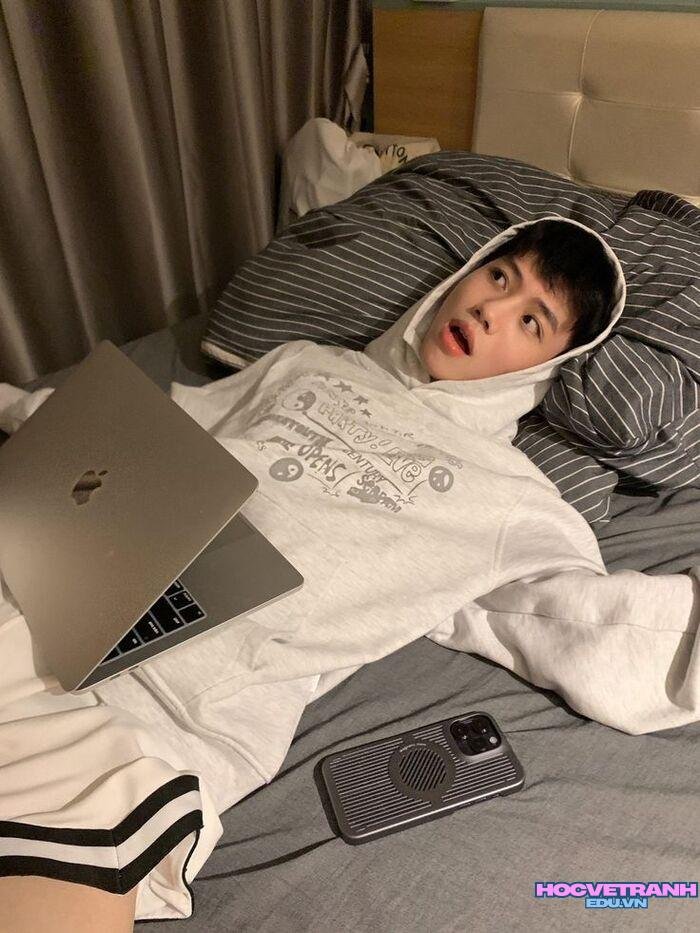 ảnh trai đẹp 14 tuổi ánh mắt trong sáng