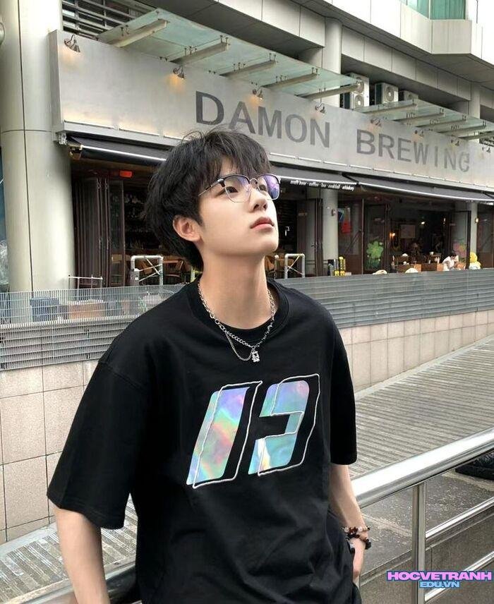 ảnh trai đẹp 14 tuổi style học đường