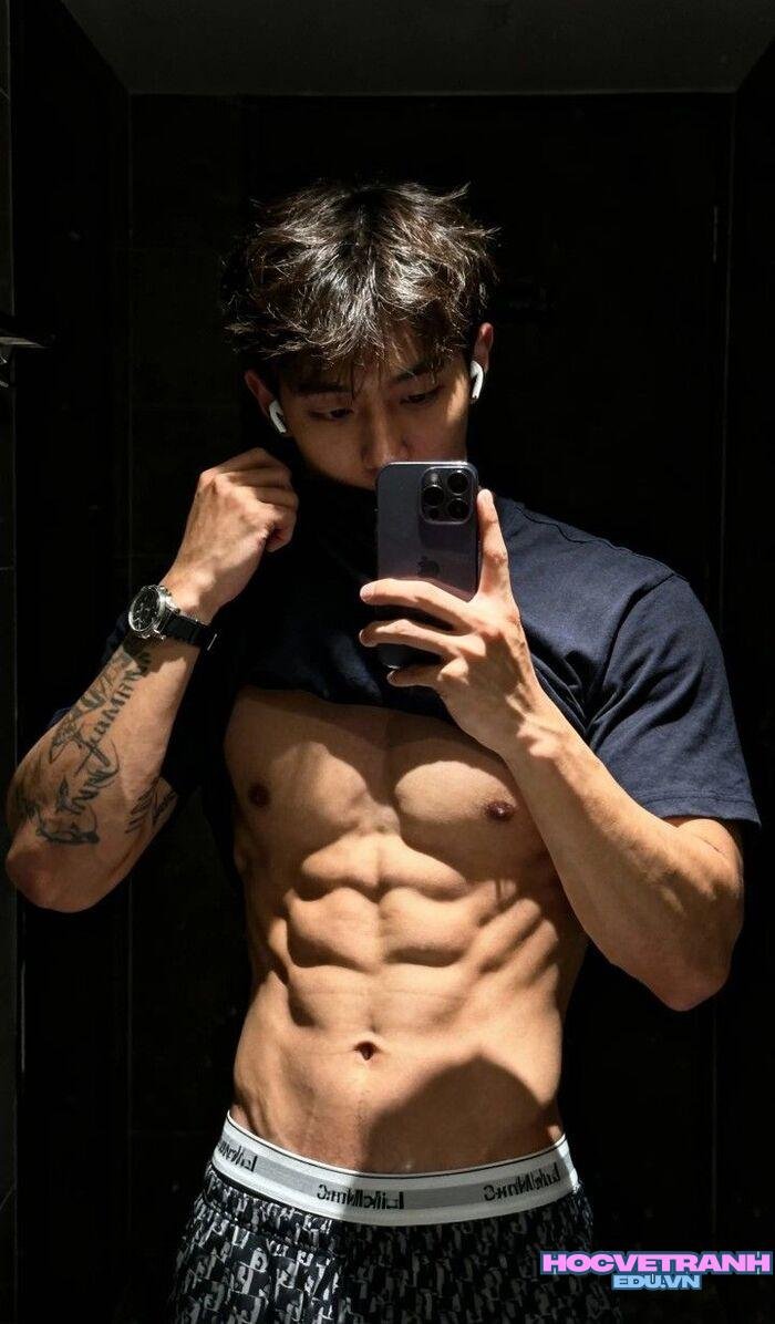 ảnh trai đẹp 6 múi ánh nhìn cuốn hút