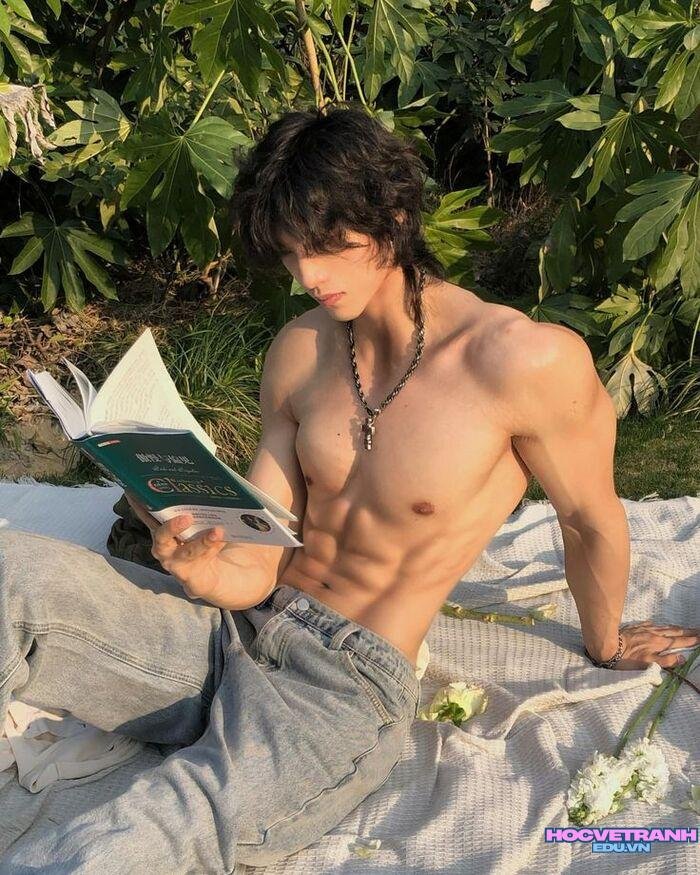 ảnh trai đẹp 6 múi cơ bụng rõ nét