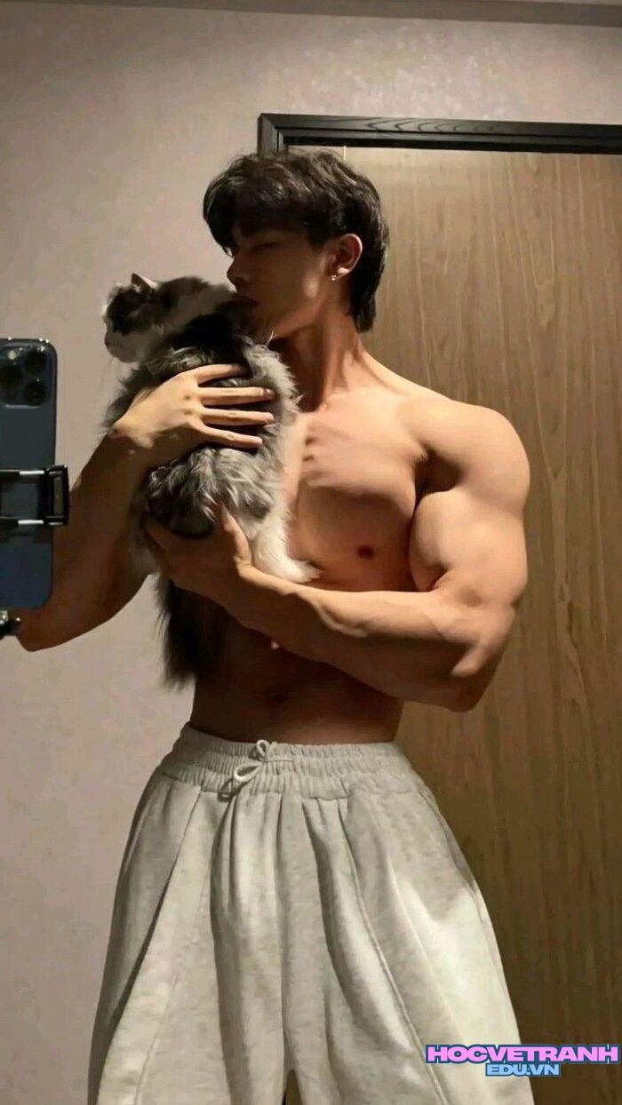 ảnh trai đẹp 6 múi phong cách fitness