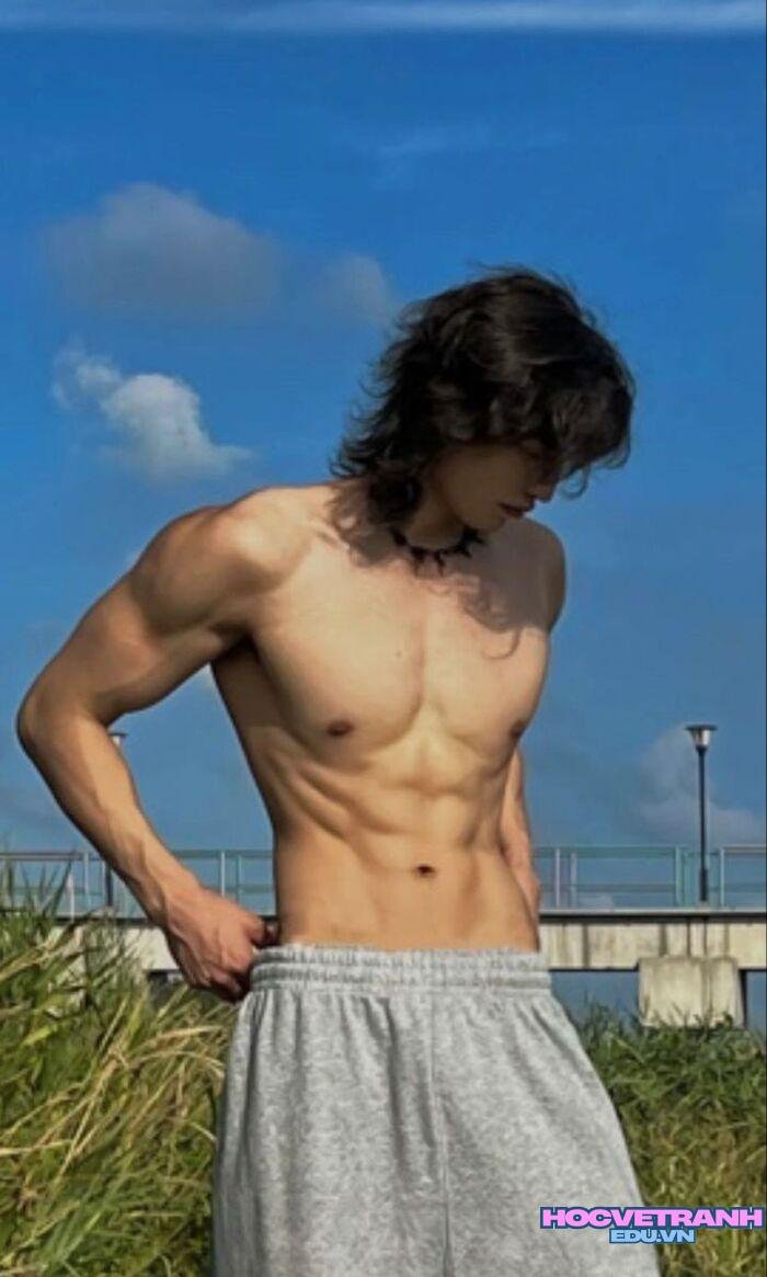 ảnh trai đẹp 6 múi phong cách gym boy