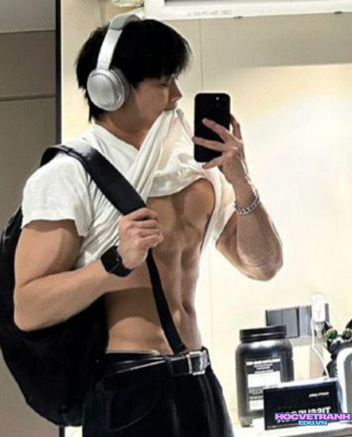 ảnh trai đẹp 6 múi phong cách khỏe khoắn