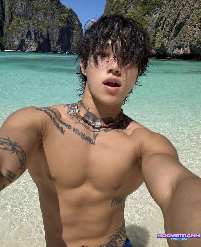 ảnh trai đẹp 6 múi phong cách nam tính