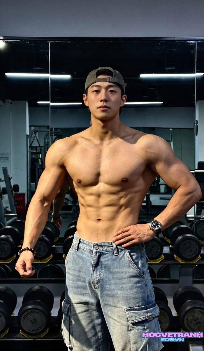 ảnh trai đẹp 6 múi săn body đẹp