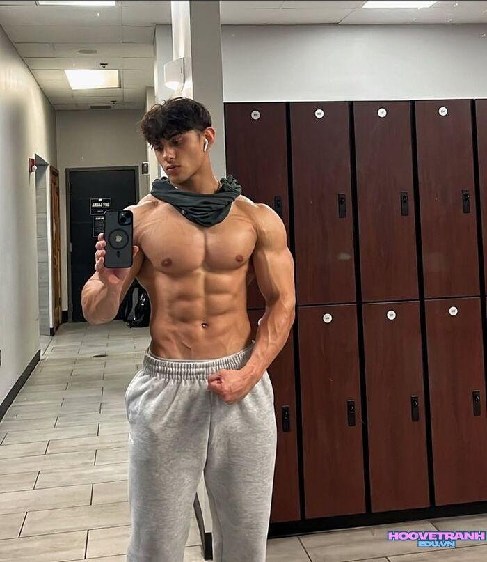 ảnh trai đẹp 6 múi săn body lực lưỡng