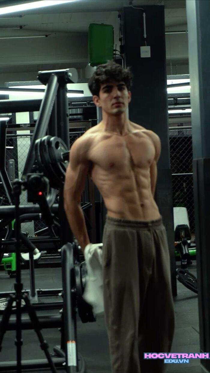 ảnh trai đẹp 6 múi săn cơ bụng săn chắc