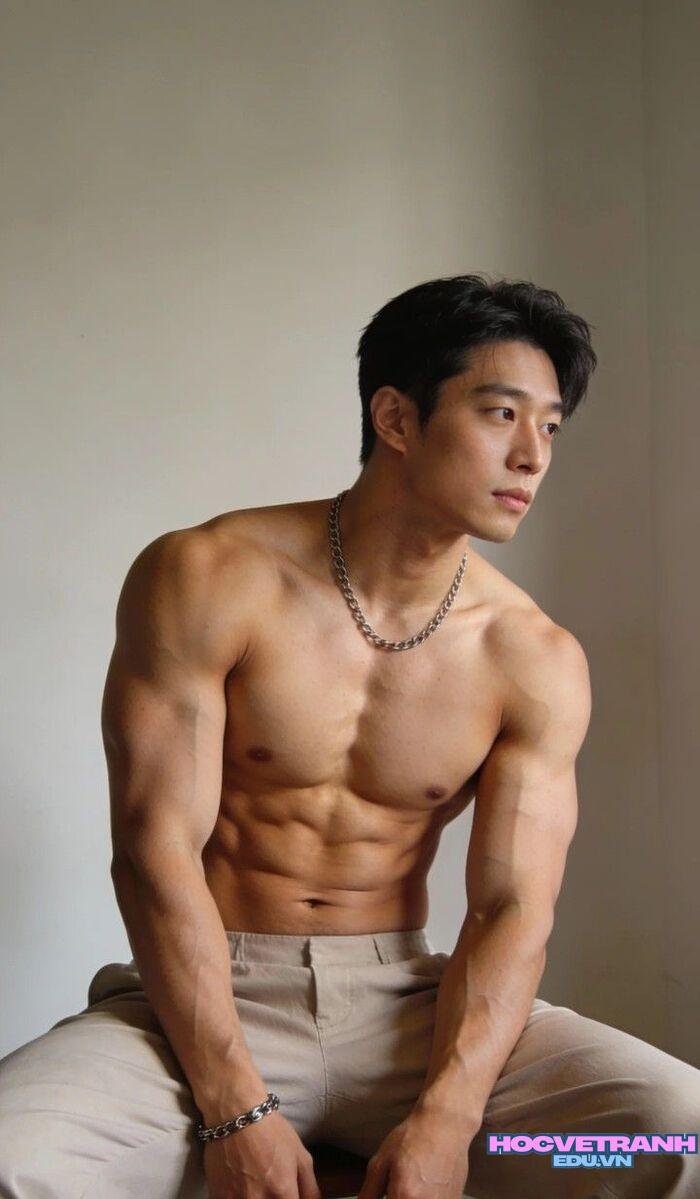 ảnh trai đẹp 6 múi săn gương mặt đẹp trai