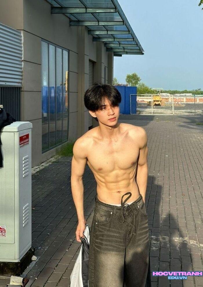 ảnh trai đẹp 6 múi săn phong cách gym