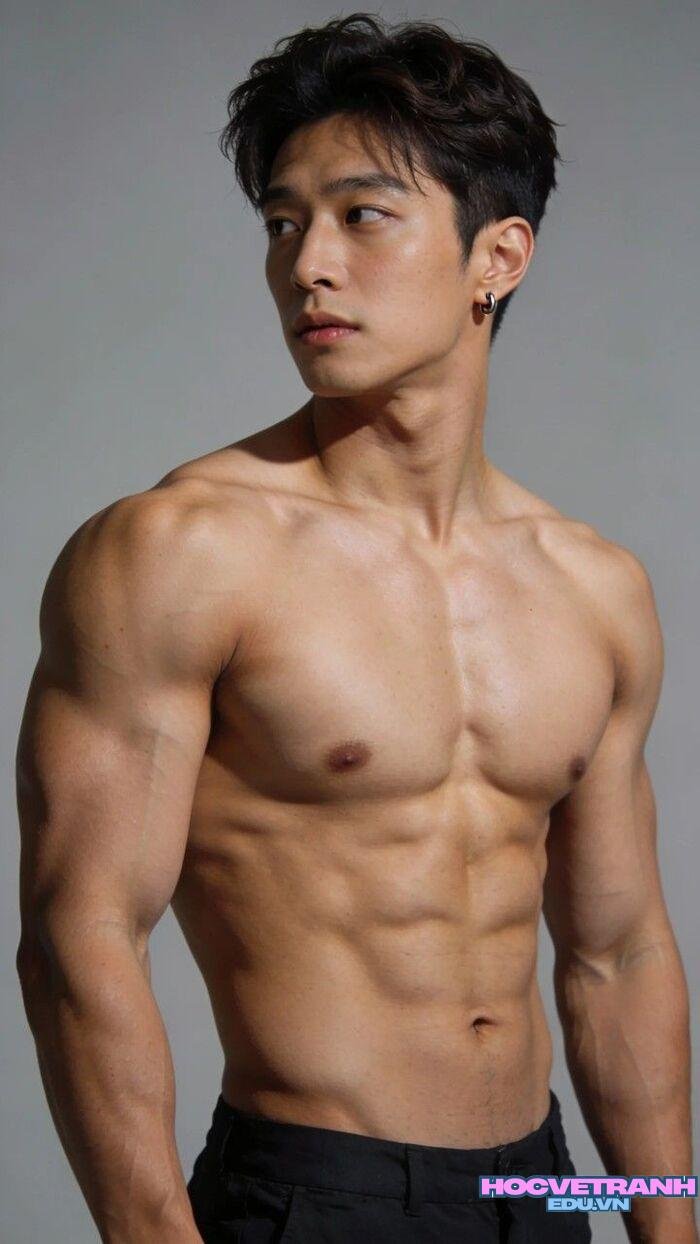 ảnh trai đẹp 6 múi săn phong cách khỏe khoắn