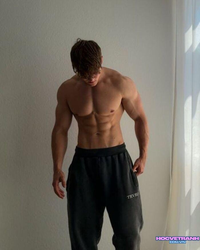 ảnh trai đẹp 6 múi săn phong cách thể thao