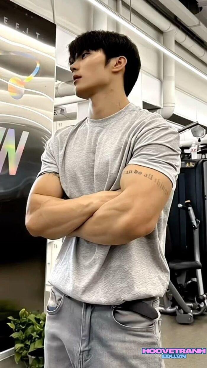 ảnh trai đẹp 6 múi săn thân hình săn chắc