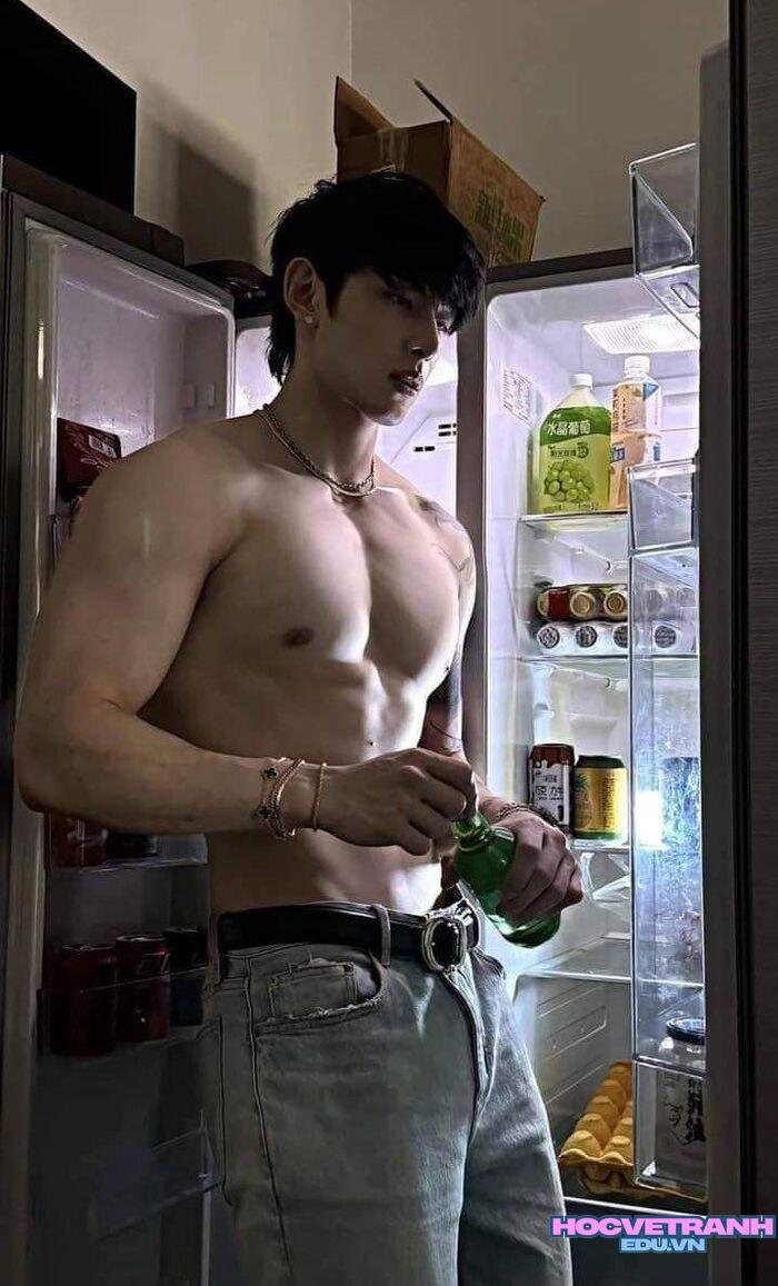 ảnh trai đẹp 6 múi tập gym