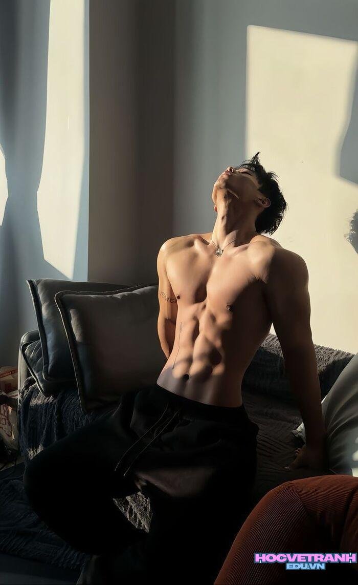 ảnh trai đẹp 6 múi thân hình cân đối