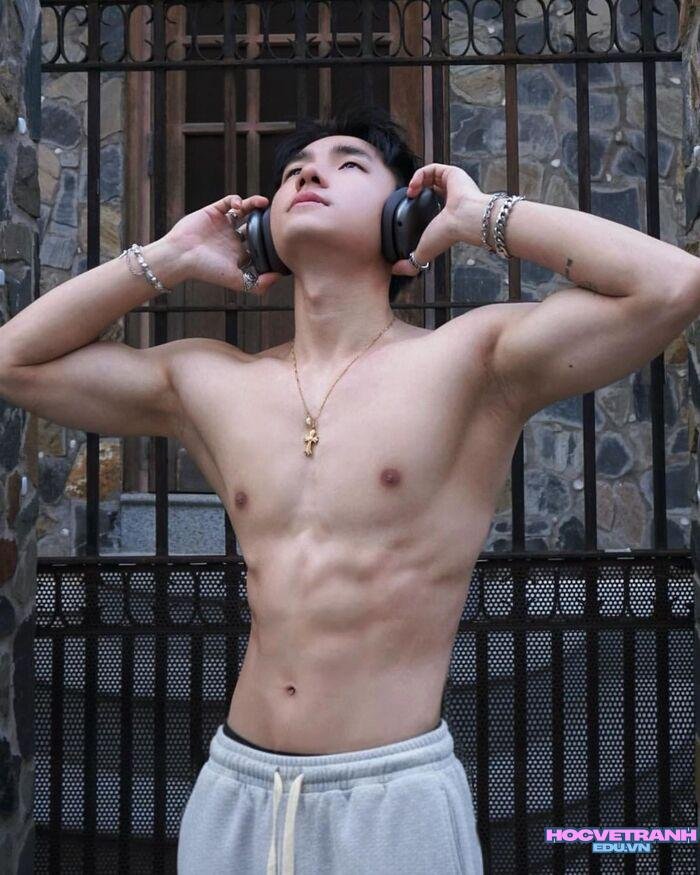 ảnh trai đẹp 6 múi thân hình khỏe khoắn