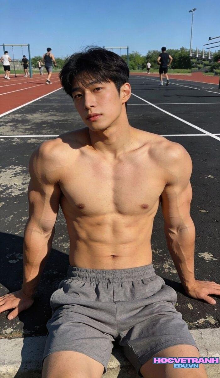 ảnh trai đẹp 6 múi thần thái cuốn hút