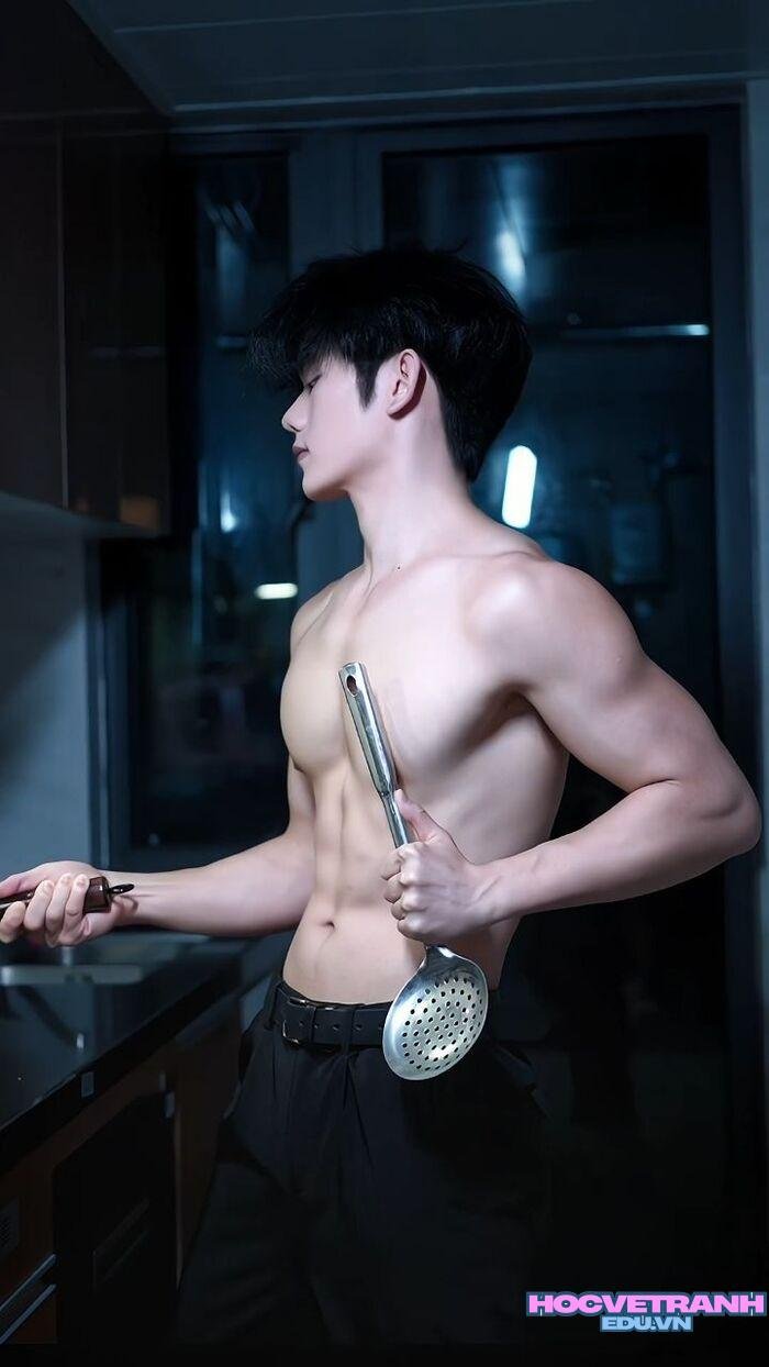 ảnh trai đẹp 6 múi thần thái nổi bật