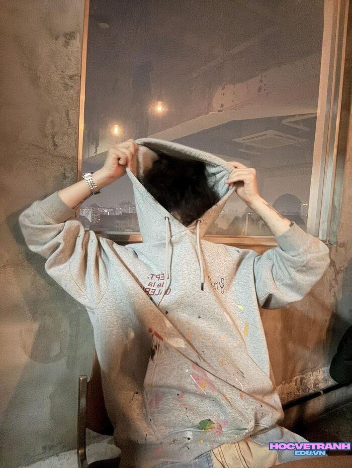 ảnh trai đẹp che mặt ánh nhìn cuốn hút