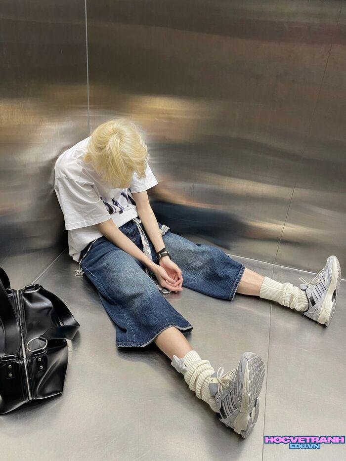 ảnh trai đẹp che mặt outfit đẹp