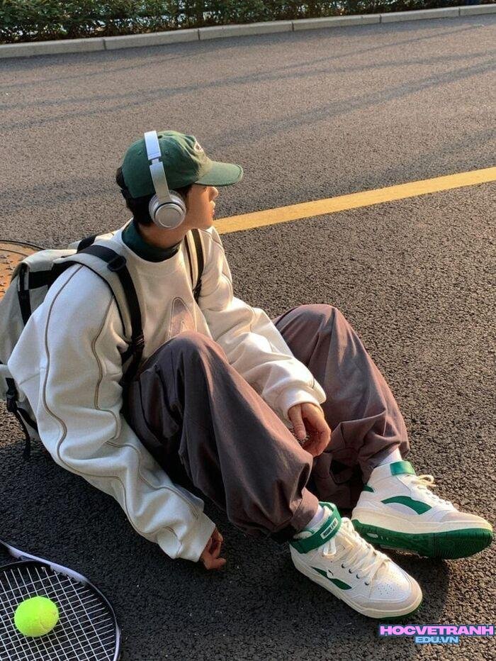 ảnh trai đẹp che mặt phong cách bí ẩn