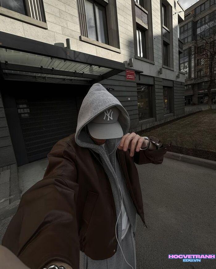 ảnh trai đẹp che mặt style cá tính