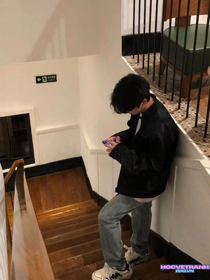 ảnh trai đẹp che mặt thần thái lạnh lùng