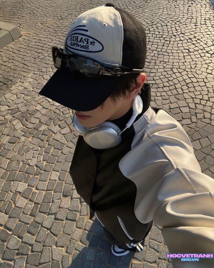 ảnh trai đẹp che mặt vibe lạnh lùng