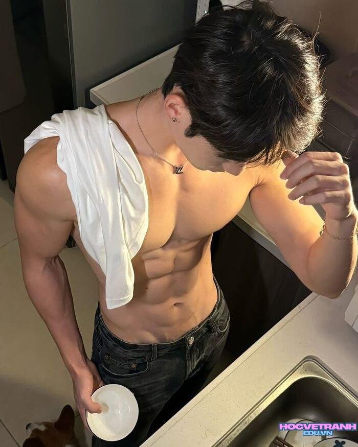 ảnh trai đẹp cơ bắp phong cách cá tính