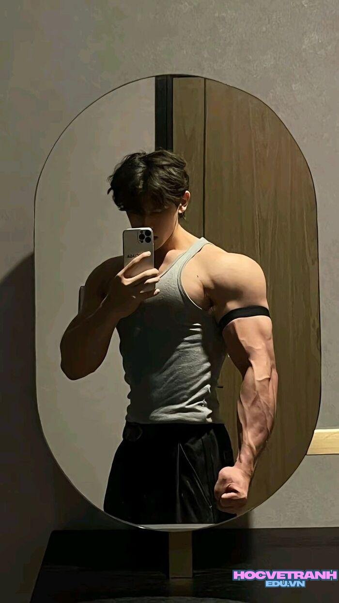 ảnh trai đẹp cơ bắp phong cách khỏe khoắn