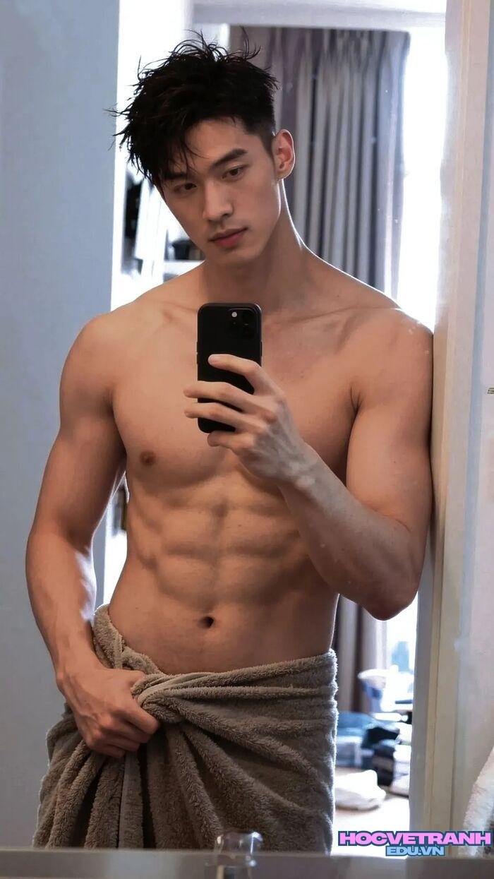 ảnh trai đẹp cơ bắp phong cách thể thao