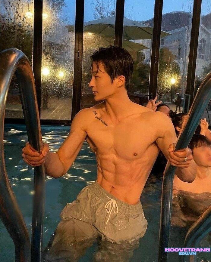 ảnh trai đẹp cơ bắp tập gym