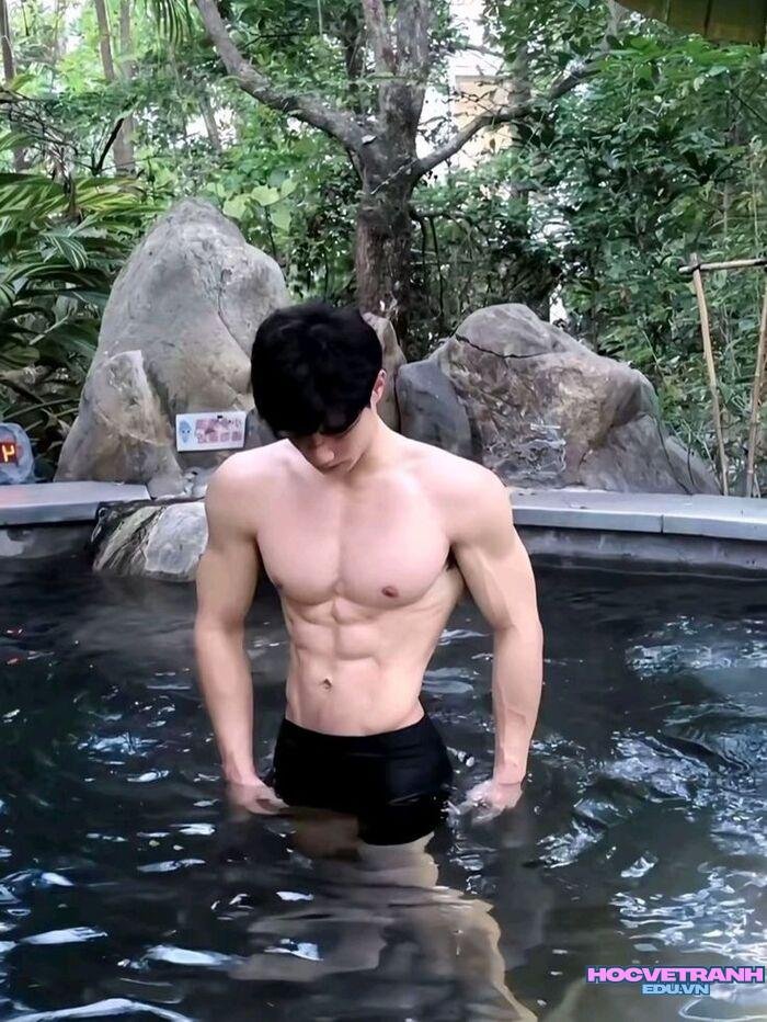 ảnh trai đẹp cơ bắp thần thái cuốn hút